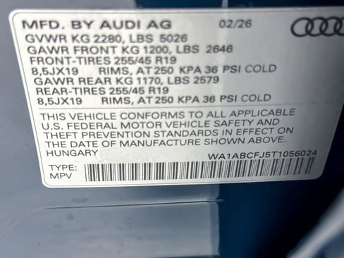 New 2026 Audi Q3 quattro 2.0T AWD/4WD image 28