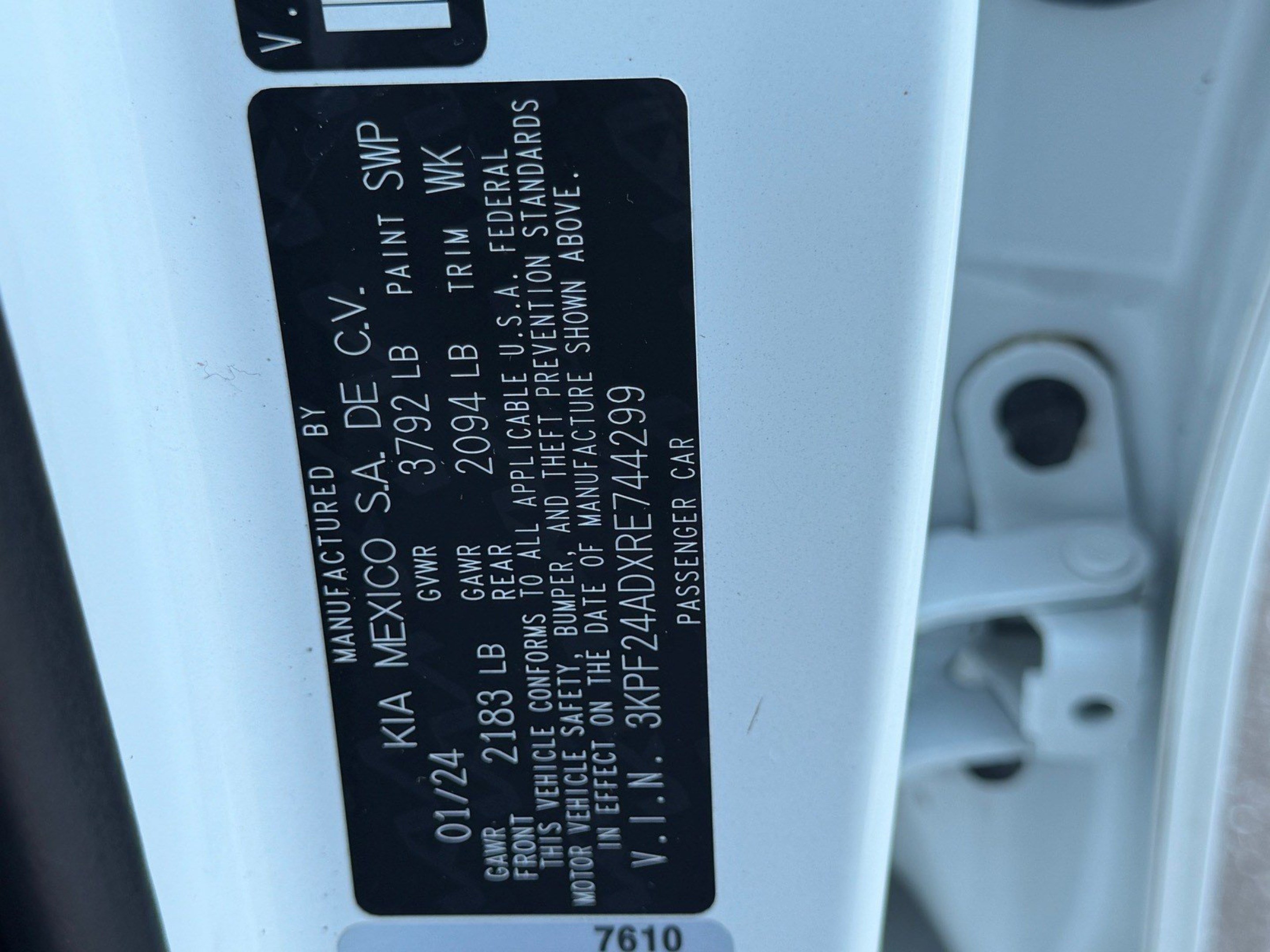 Used 2024 Kia Forte LXS w/ LXS Technology Package FWD image 35