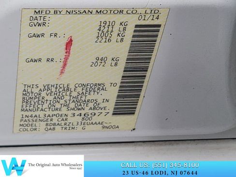 Used 2014 Nissan Altima 2.5 S w/ Display Audio Package image 23