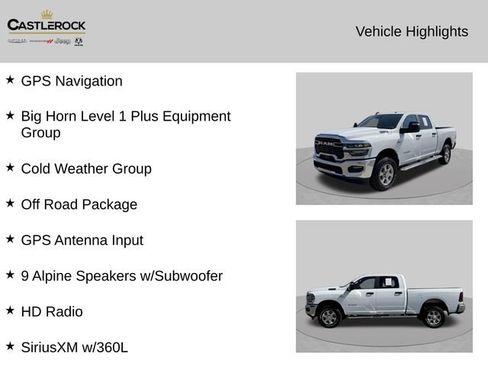 Certified 2025 RAM 2500 Big Horn AWD/4WD image 4