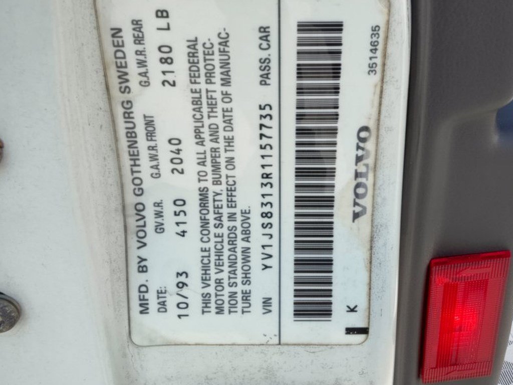Used 1994 Volvo 940 Sedan RWD image 32