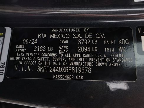 Used 2024 Kia Forte LXS w/ LXS Technology Package FWD image 46