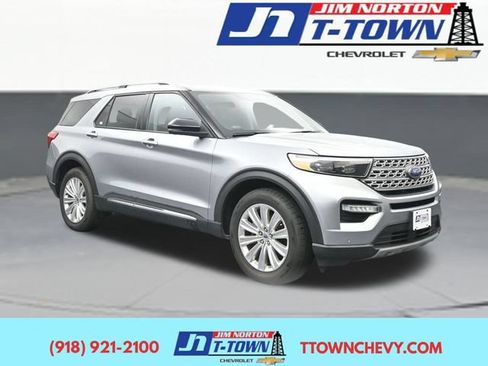 Used 2022 Ford Explorer Limited w/ Equipment Group 301A AWD/4WD image 1