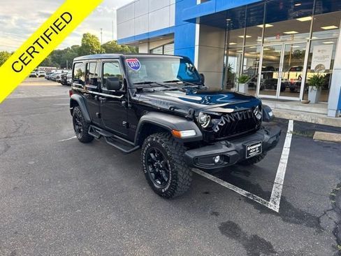 Used 2021 Jeep Wrangler Unlimited Sport AWD/4WD image 1