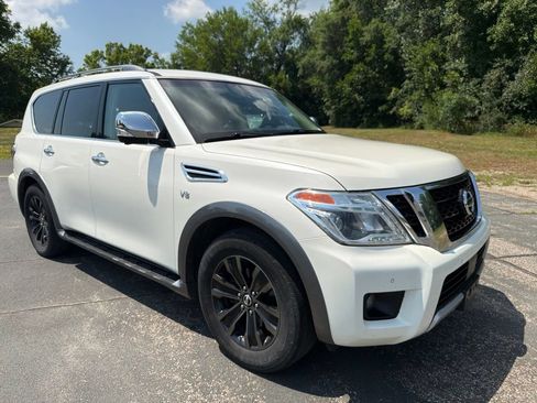 Used 2017 Nissan Armada Platinum w/ Captain Seat Package AWD/4WD image 1