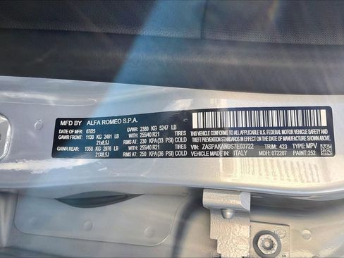 New 2025 Alfa Romeo Stelvio Sprint w/ Veloce Package image 13