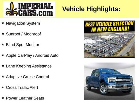 Certified 2024 Ford F150 Lariat w/ Tow/Haul Package AWD/4WD image 5