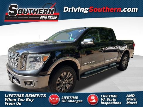 Used 2018 Nissan Titan Platinum Reserve w/ Platinum Utility Package AWD/4WD image 1