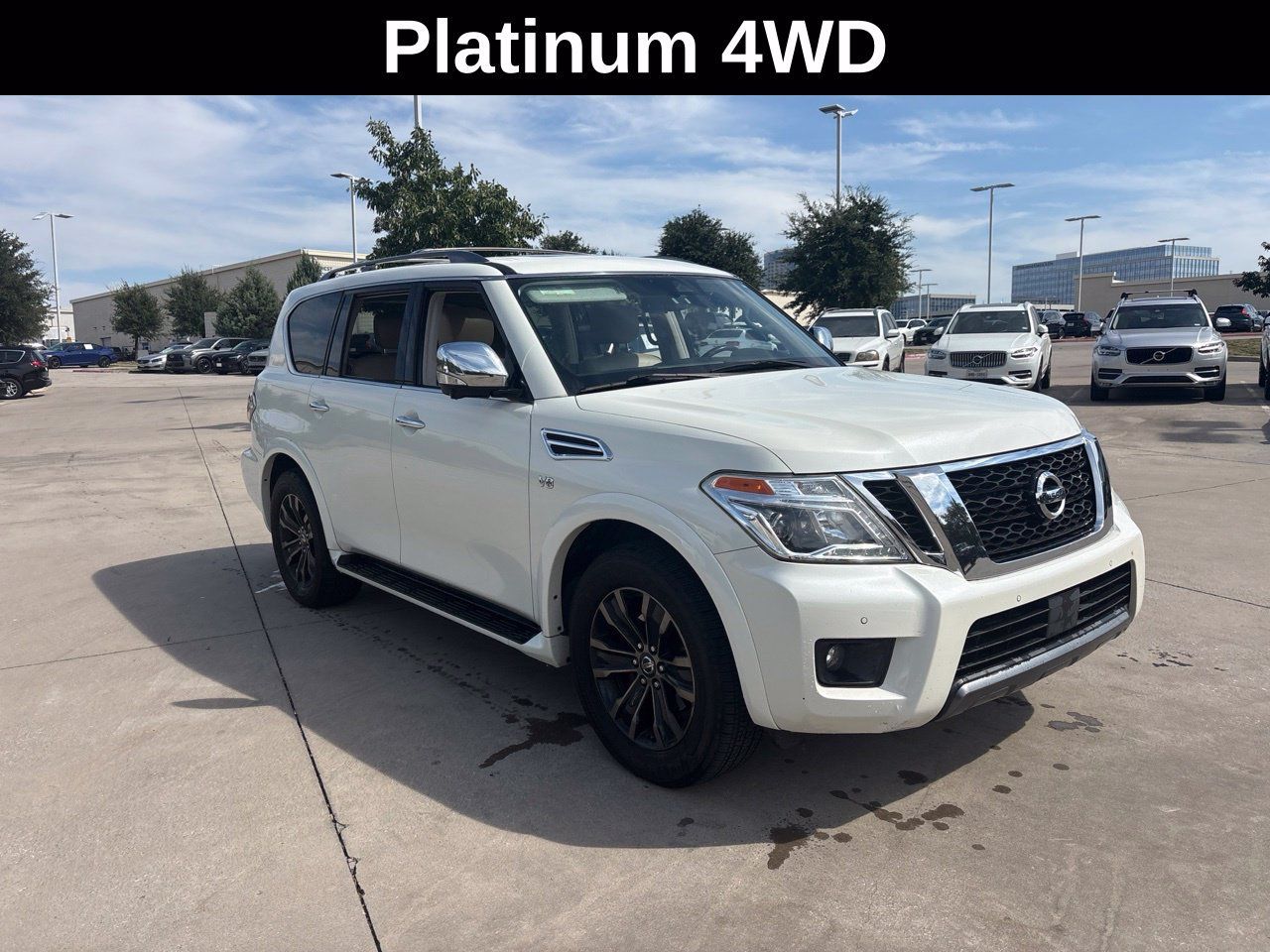 Used 2019 Nissan Armada Platinum w/ Captain's Chairs Package AWD/4WD image 2