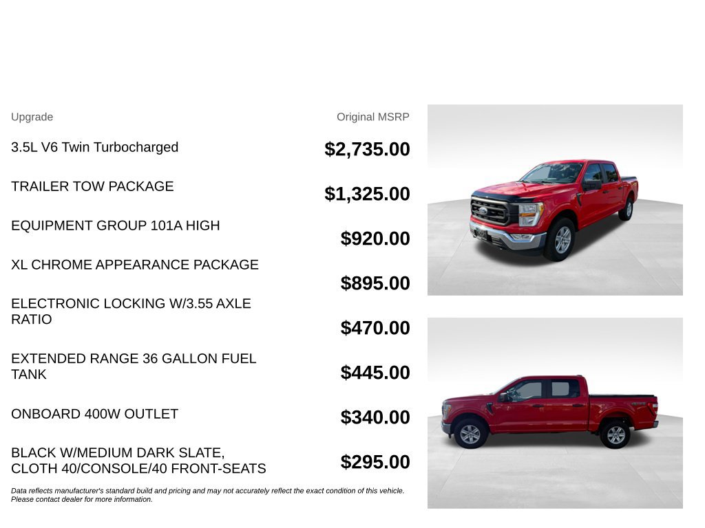 Used 2022 Ford F150 XL w/ Trailer Tow Package AWD/4WD image 5
