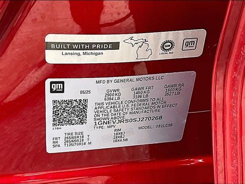 Used 2025 Chevrolet Traverse Z71 w/ Enhanced Driving Package AWD/4WD image 33