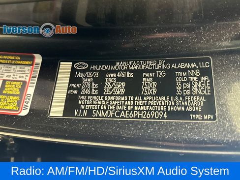 Used 2023 Hyundai Tucson SEL w/ Convenience Package AWD/4WD image 14