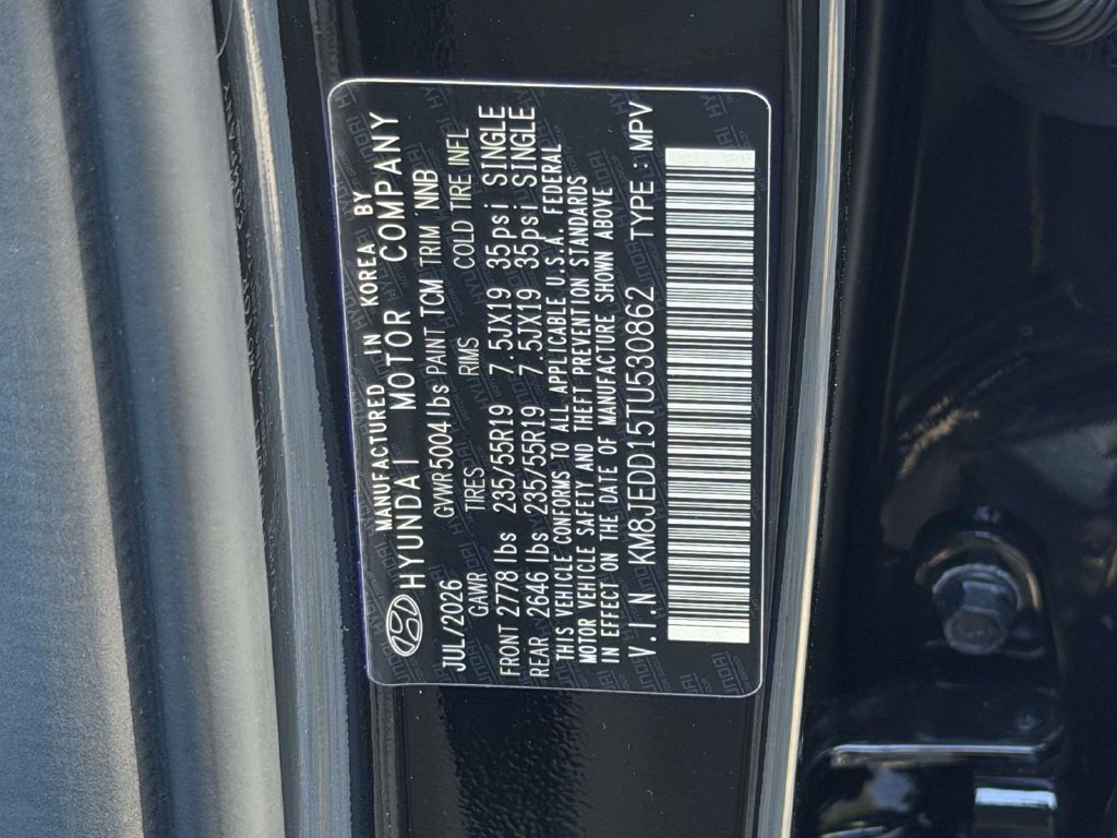 New 2026 Hyundai Tucson Limited AWD/4WD image 31
