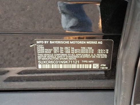 Certified 2022 BMW X5 xDrive40i w/ Climate Comfort Package image 29