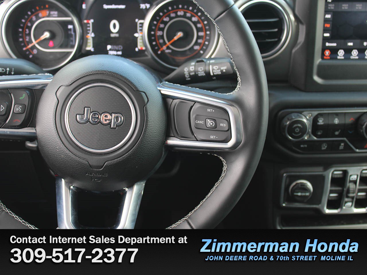 Used 2021 Jeep Wrangler Unlimited Sahara w/ Cold Weather Group AWD/4WD image 13