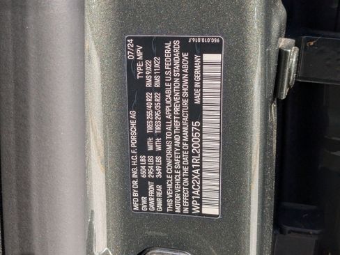 New 2024 Porsche Macan Turbo Electric image 30