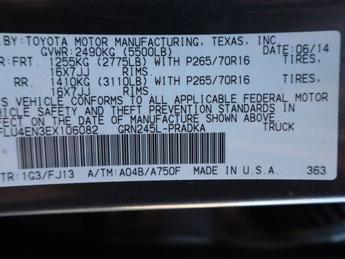 Used 2014 Toyota Tacoma 4x4 Double Cab w/ TRD Off-Road Package image 46