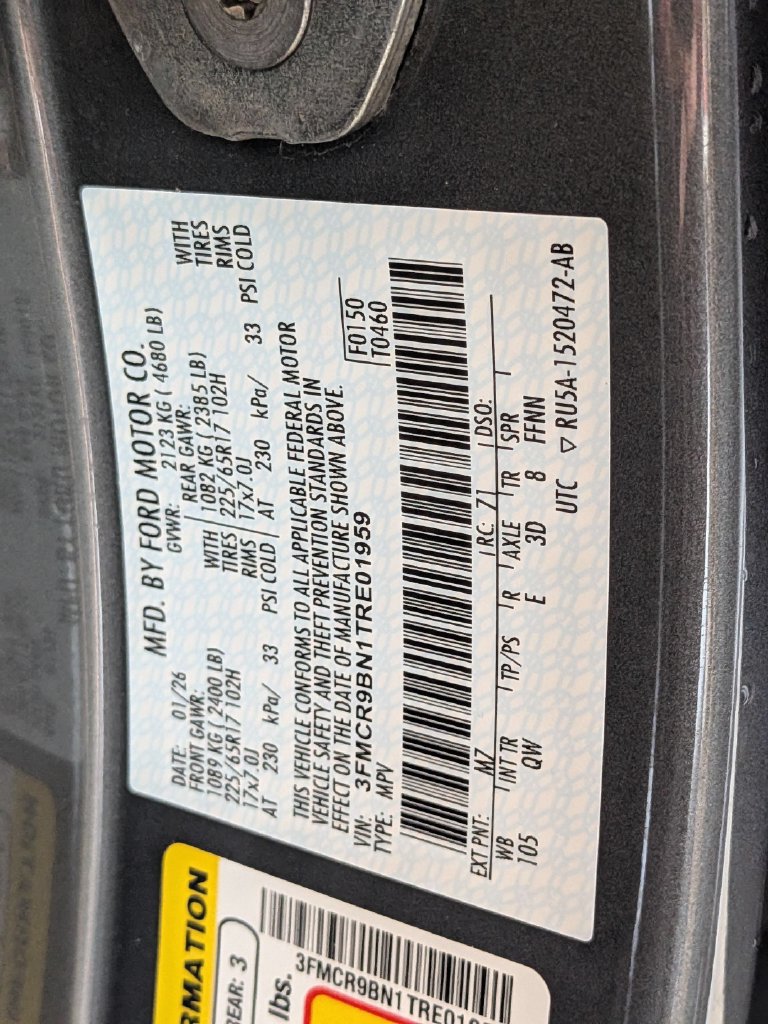Used 2026 Ford Bronco Sport Big Bend AWD/4WD image 35