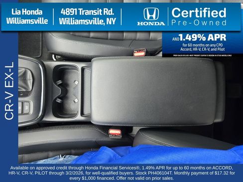 Certified 2023 Honda CR-V EX-L image 21