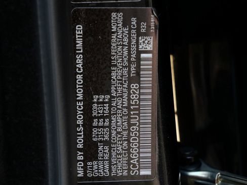 Certified 2018 Rolls-Royce Dawn image 32