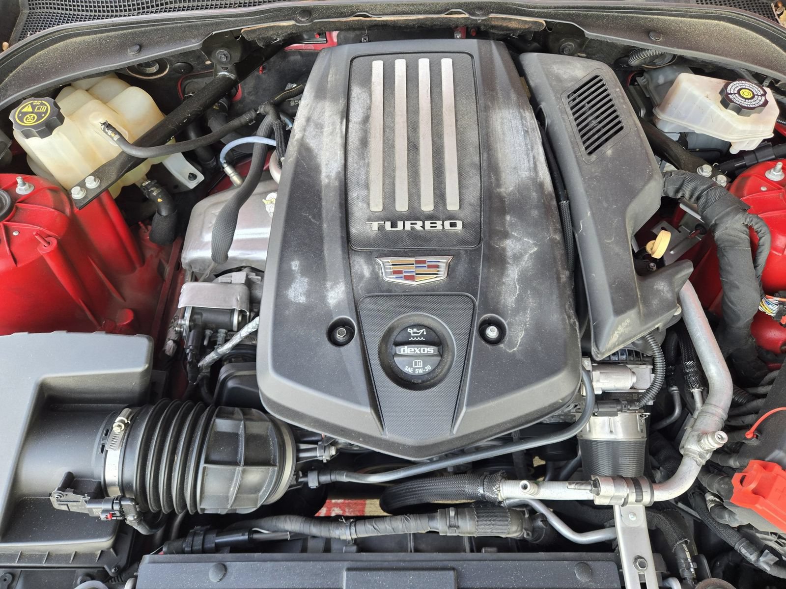 Used 2021 Cadillac CT4 V w/ Technology Package RWD image 33