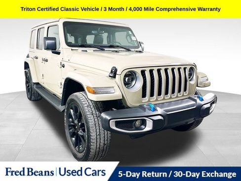 Used 2022 Jeep Wrangler Unlimited Sahara w/ Cold Weather Group image 1