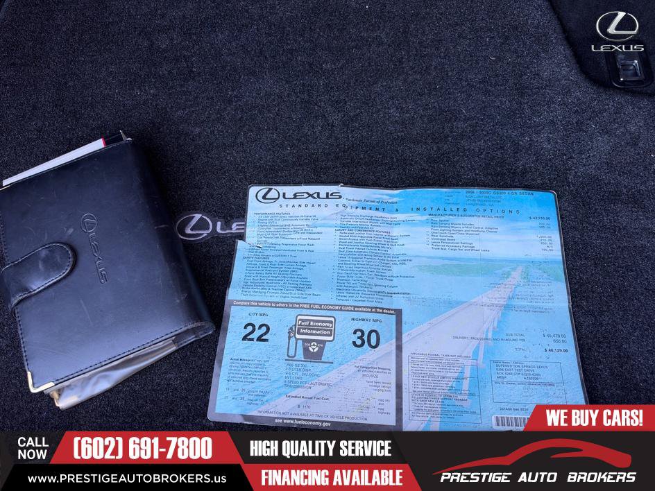 Used 2006 Lexus GS 300 w/ Preferred Accessory Pkg RWD image 35