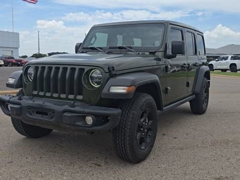 Used 2021 Jeep Wrangler Unlimited Sport AWD/4WD image 2