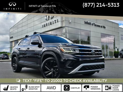 Used 2022 Volkswagen Atlas Cross Sport SE AWD/4WD image 1