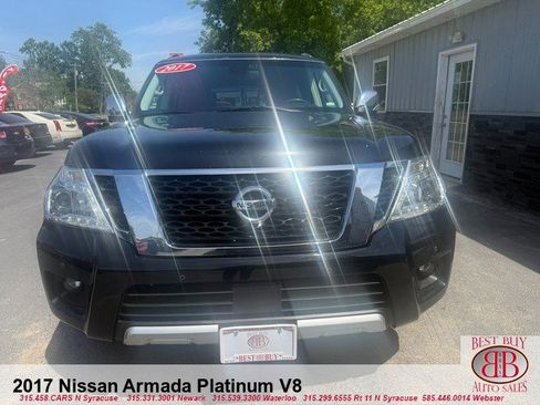 Used 2017 Nissan Armada Platinum w/ Captain Seat Package AWD/4WD image 8