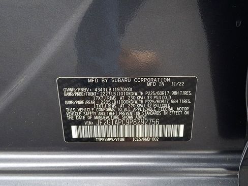 Certified 2023 Subaru Crosstrek 2.0i Premium image 27