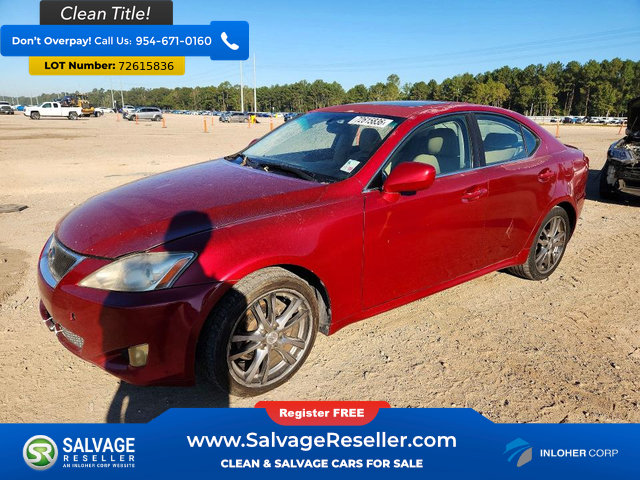 Used 2008 Lexus IS 250 RWD image 1