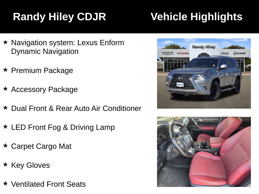 Used 2023 Lexus GX 460 Premium w/ Premium Package AWD/4WD image 5