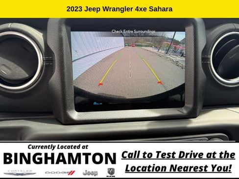 Used 2023 Jeep Wrangler Unlimited Sahara w/ Cold Weather Group AWD/4WD image 17