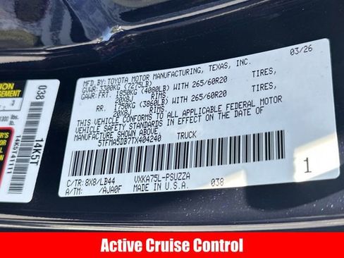 New 2026 Toyota Tundra 1794 Edition AWD/4WD image 29