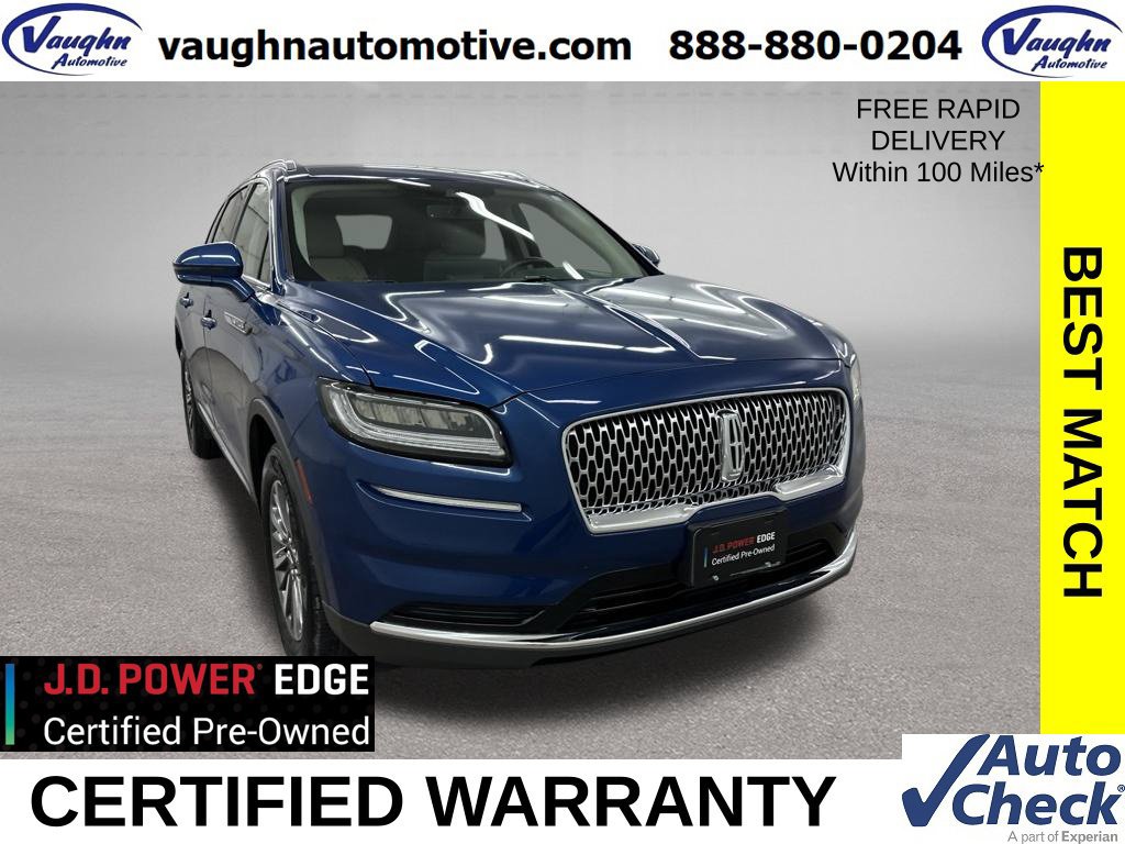 Used 2021 Lincoln Nautilus FWD w/ Equipment Group 101A 360° Tour