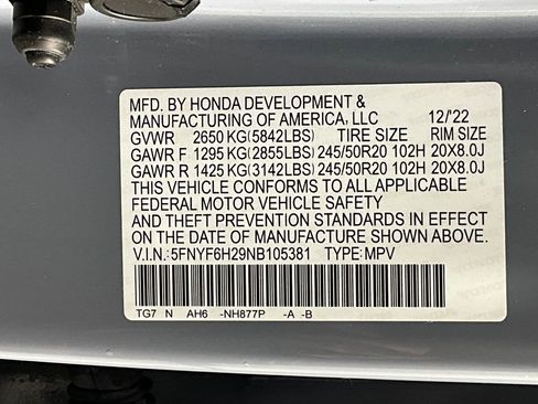 Used 2022 Honda Pilot Special Edition image 31