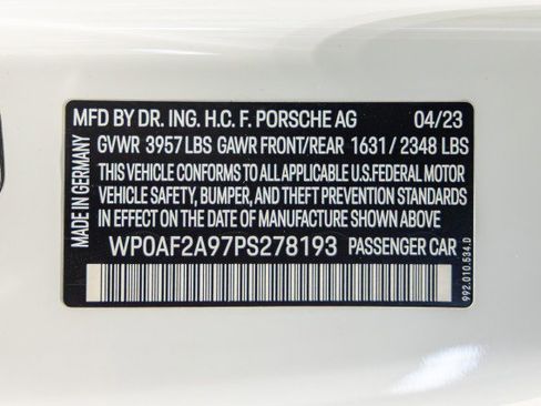 Used 2023 Porsche 911 GT3 RS RWD image 63