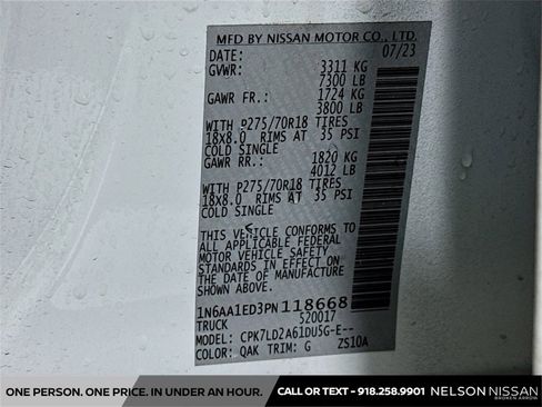 Certified 2023 Nissan Titan PRO-4X w/ Pro-4x Convenience Package image 34