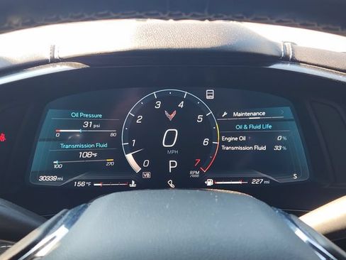 Used 2022 Chevrolet Corvette Stingray Preferred Cpe w/ Z51 Performance Package RWD image 13