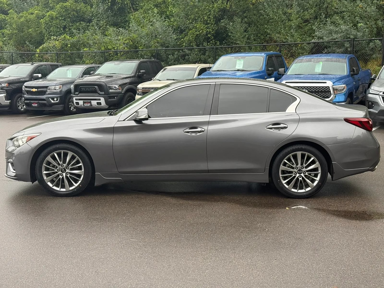 Used 2023 INFINITI Q50 Luxe w/ Cargo Package AWD/4WD image 2