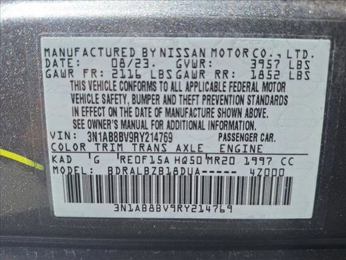 Used 2024 Nissan Sentra S FWD image 24