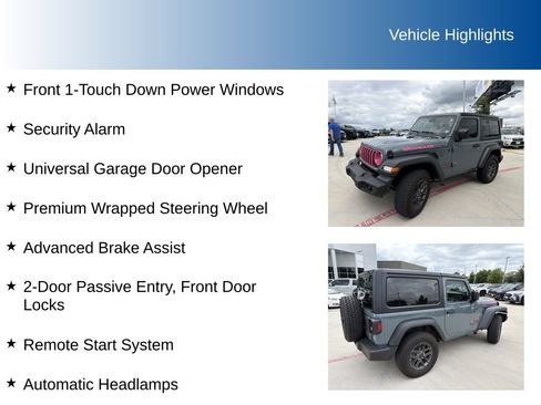 Used 2024 Jeep Wrangler Sport AWD/4WD image 7