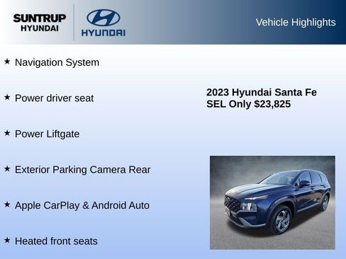 Used 2023 Hyundai Santa Fe SEL image 8