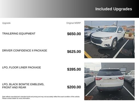 Used 2020 Chevrolet Traverse LT w/ Driver Confidence II Package image 6