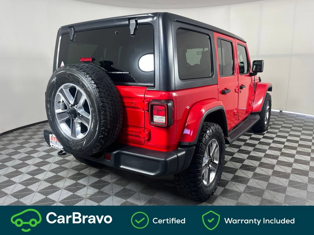 Used 2018 Jeep Wrangler Unlimited Sahara AWD/4WD image 5