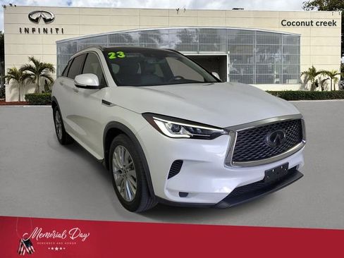 Used 2023 INFINITI QX50 Luxe AWD/4WD image 1
