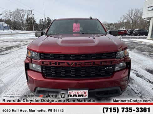 Used 2021 Chevrolet Silverado 1500 Custom w/ LPO, Dark Essentials Package image 3