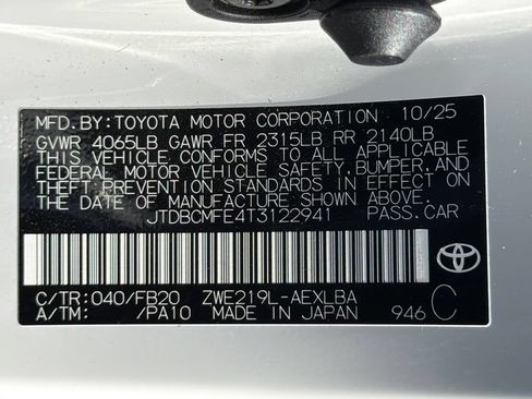 Used 2026 Toyota Corolla LE FWD image 27