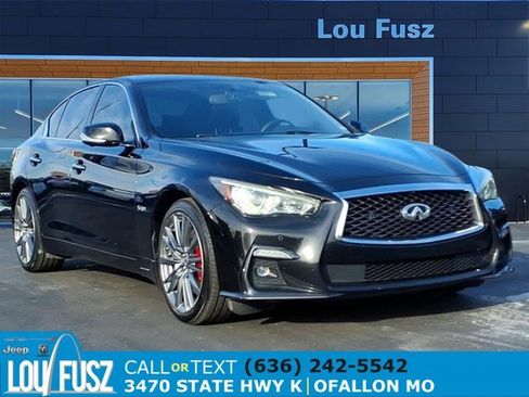 Used 2019 INFINITI Q50 Red Sport 400 w/ Proactive Package image 1